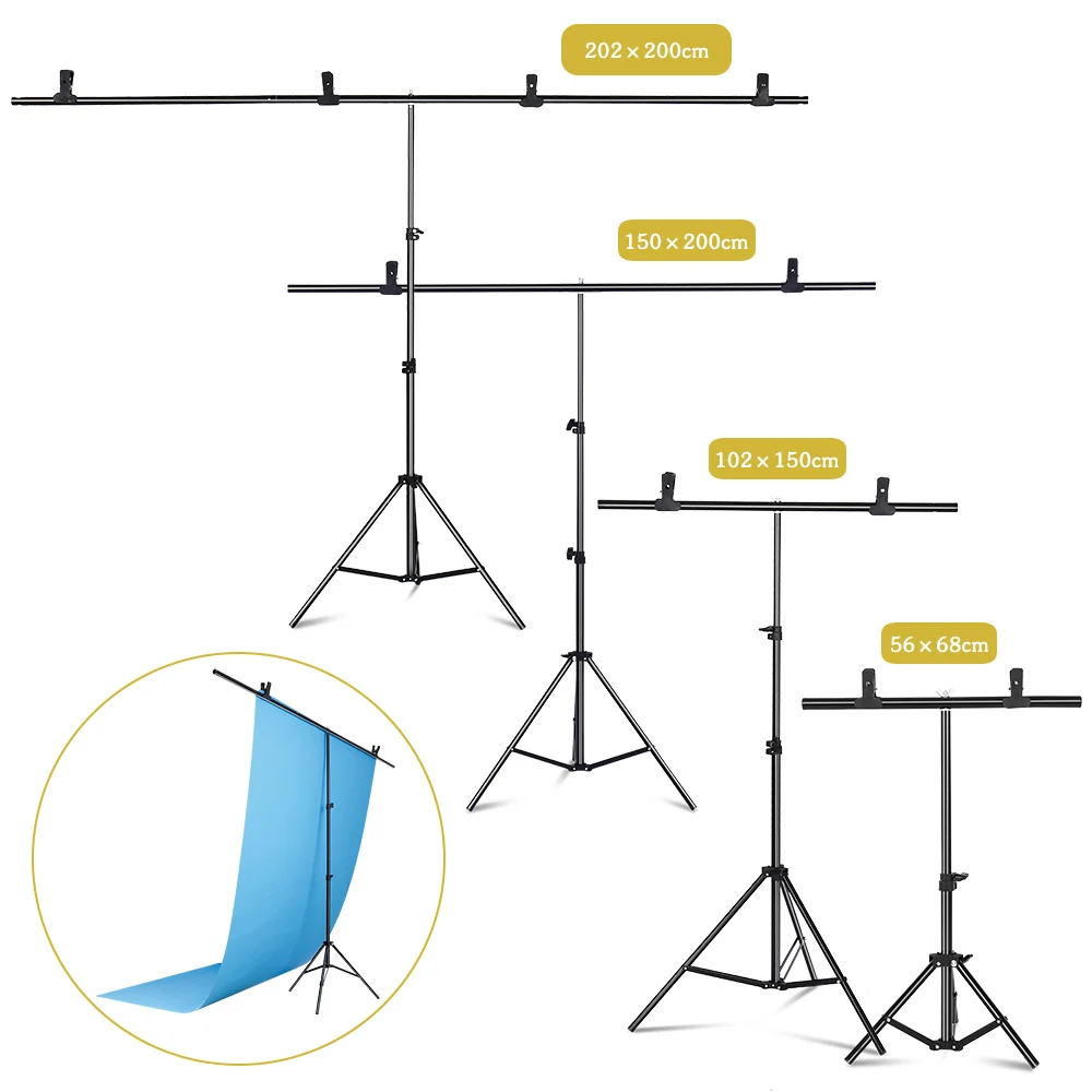 SH Photography1.5*2/2*2M T-Sha - đánh giá và giá Backdrop Stand Kit