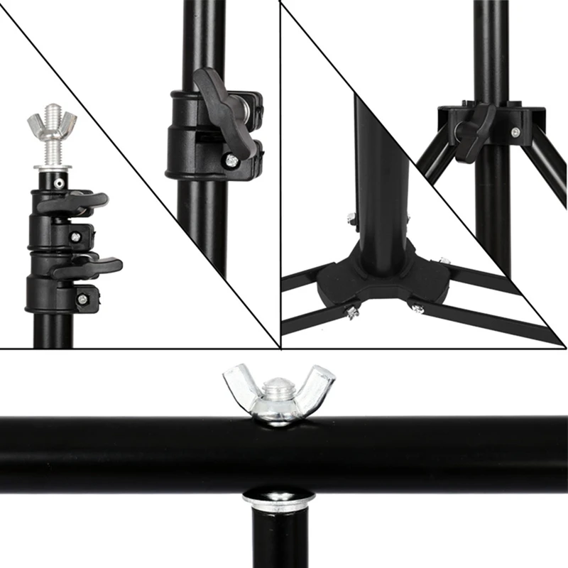 SH Photography1.5*2/2*2M T-Sha - đánh giá và giá Backdrop Stand Kit