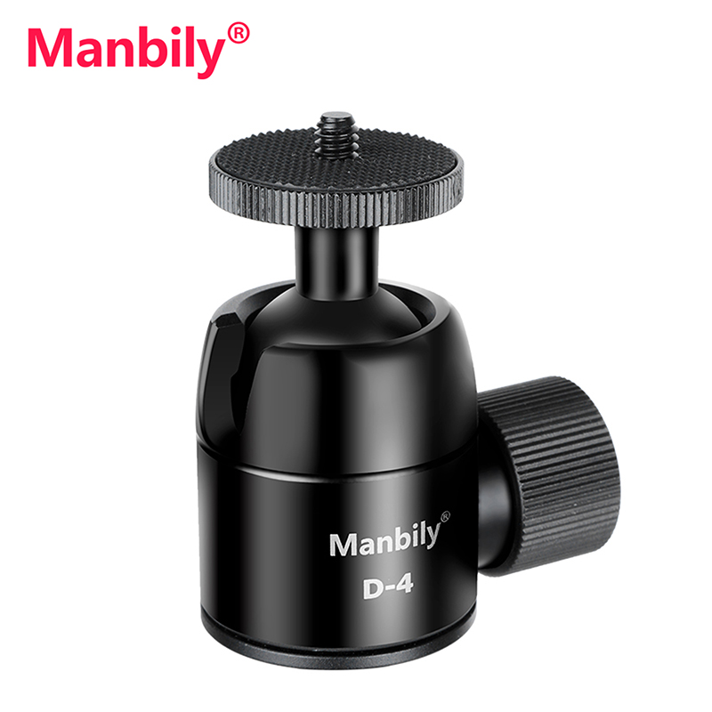 Manbily D-4 Camera Tripod Ball - đánh giá và giá Fluid Head Tripod