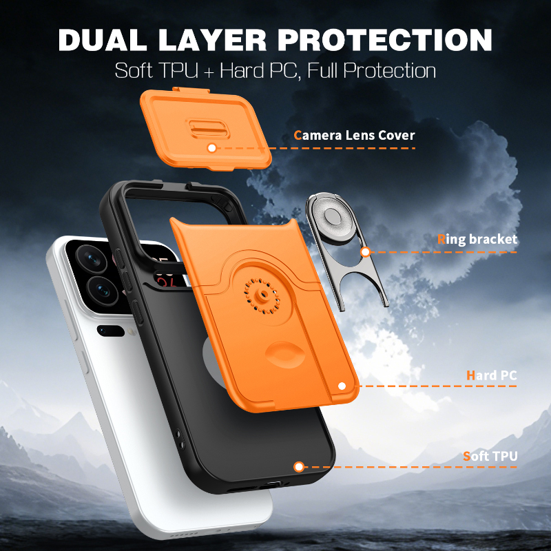 Soft TPU+Hard PC 360 ° Rotatin - đánh giá và giá Photography Xiaomi 17 Ultra