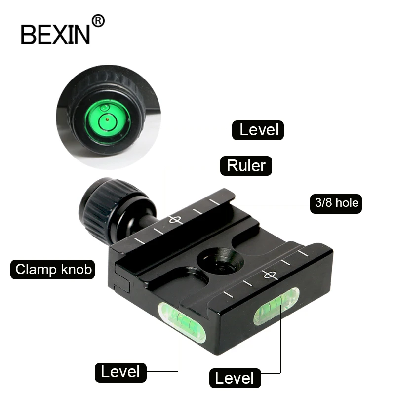BEXIN QR Dòng Chân Máy Bóng Đầ - đánh giá và giá Fluid Head Tripod