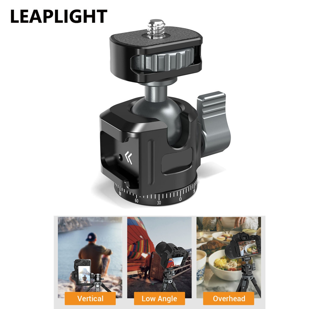 LEAPLIGHT Metal Mini Ball Head - đánh giá và giá Fluid Head Tripod