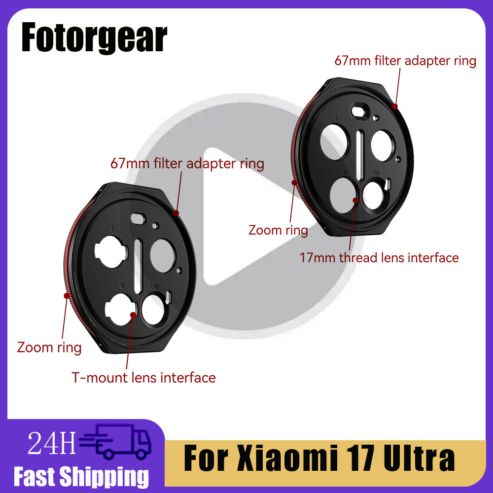 FOTORGEAR Zoom Adapter Ring Co - đánh giá và giá Photography Kit Xiaomi 17 Ultra