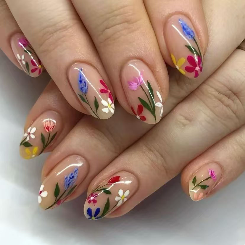 24Pcs Simple Almond Nails Tips - đánh giá và giá Photography Tips