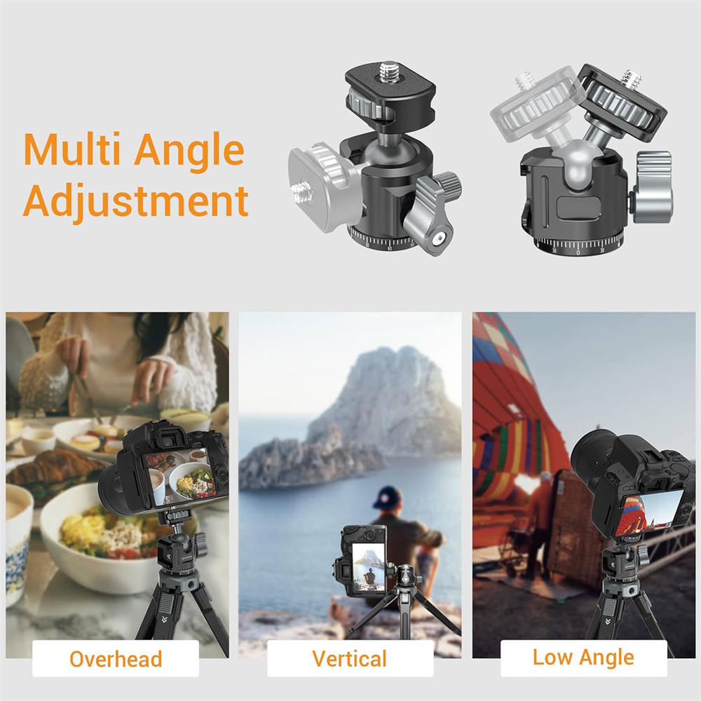Aluminum Mini Ball Head Panora - đánh giá và giá Fluid Head Tripod