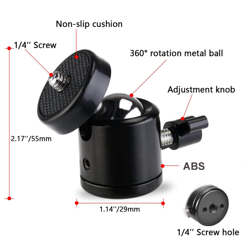 Ball Head Adapter Mount Base 1 - đánh giá và giá Fluid Head Tripod